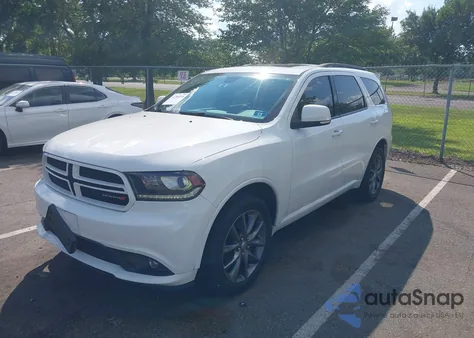 2018 Dodge Durango Gt Awd from USA, damaged, VIN 1C4RDJDG1JC133892